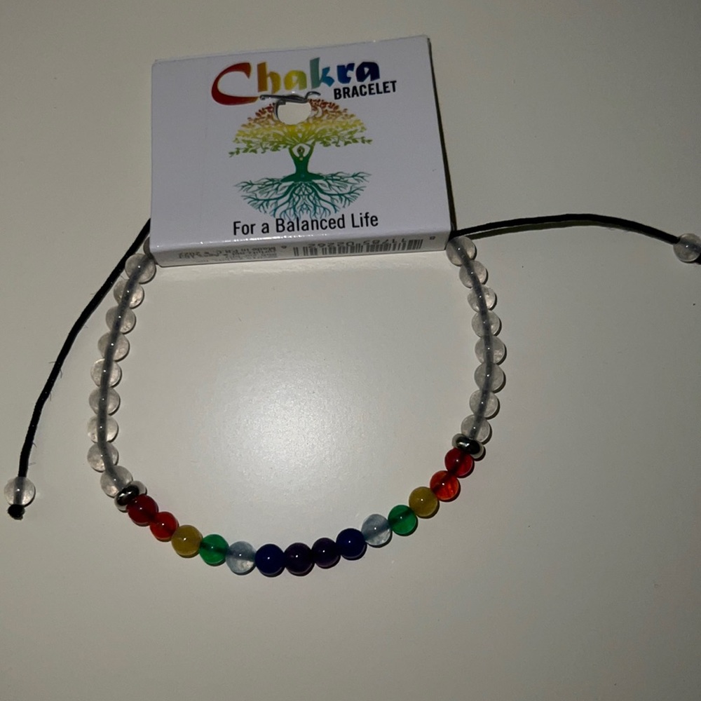 Chakra Adjustable Bracelet